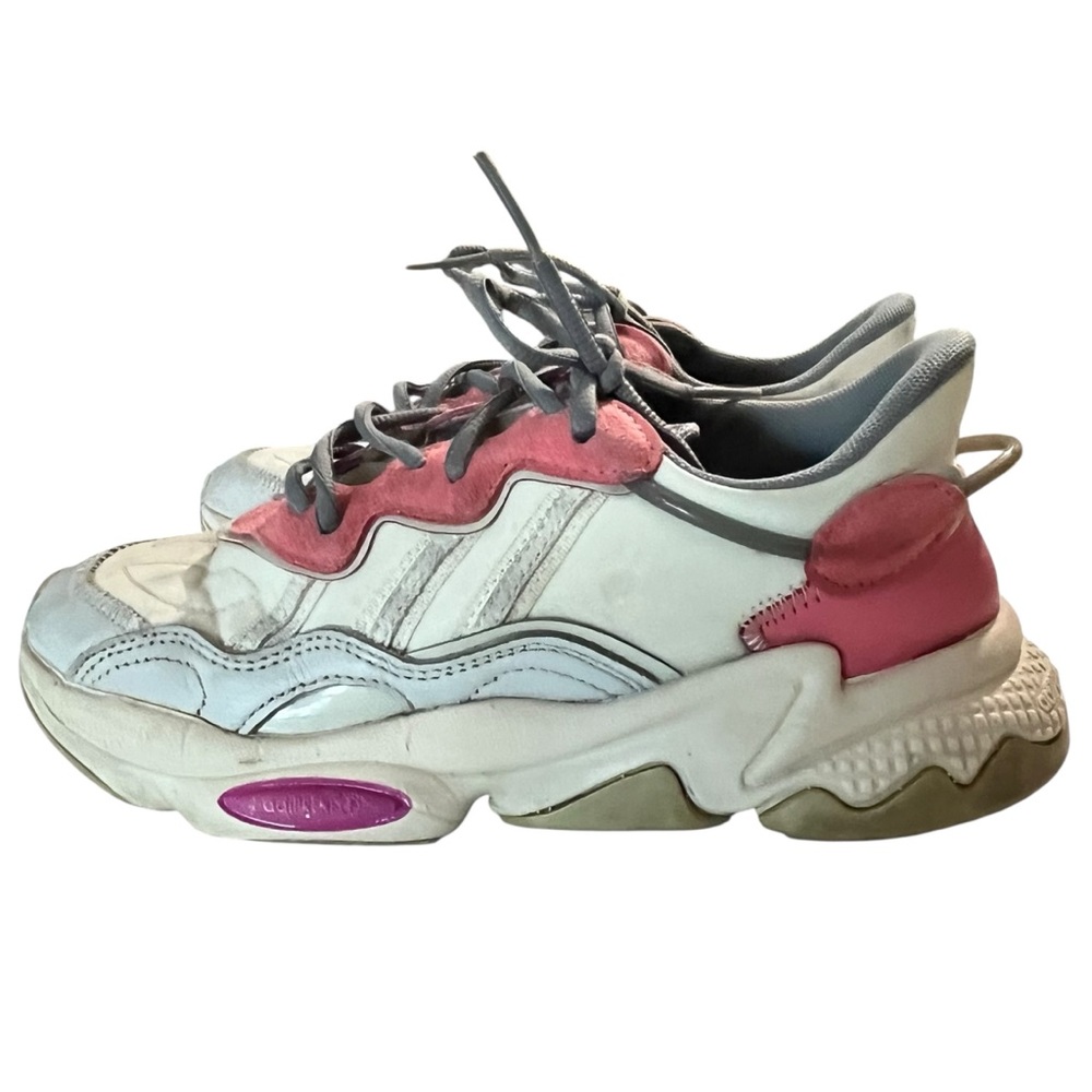 Adidas Originals Ozweego 'Cream Pink Gray Women Sneakers (FX6108)